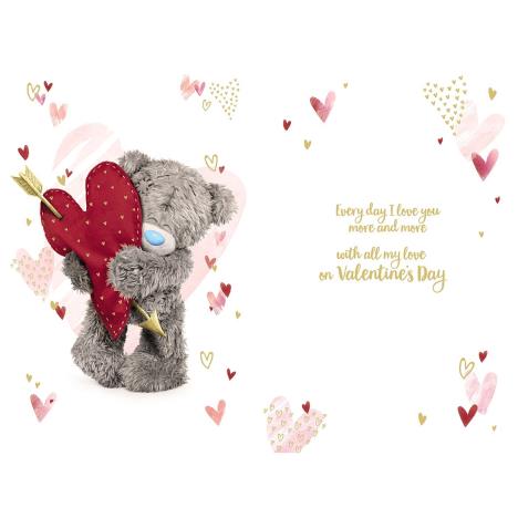 3D Holographic Keepsake Husband Me to You Valentine's Day Card Extra Image 1